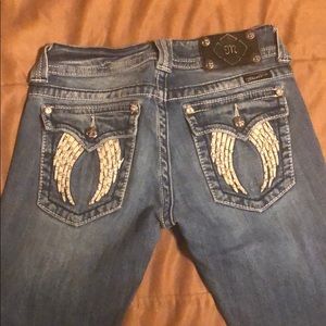 Angel Wing Embellished MissMe Jeans